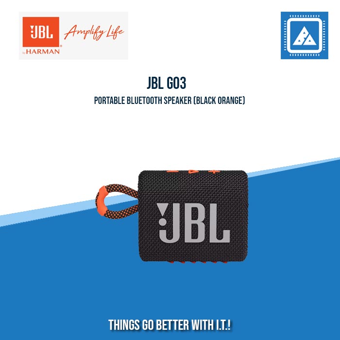JBL GO3 PORTABLE BLUETOOTH SPEAKERS JBL GO3 PORTABLE BLUETOOTH SPEAKERS